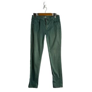 Bianco Jeans Women's Green Skinny Fit Denim Jeans